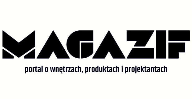 Logotyp MAGAZIF ze sloganem