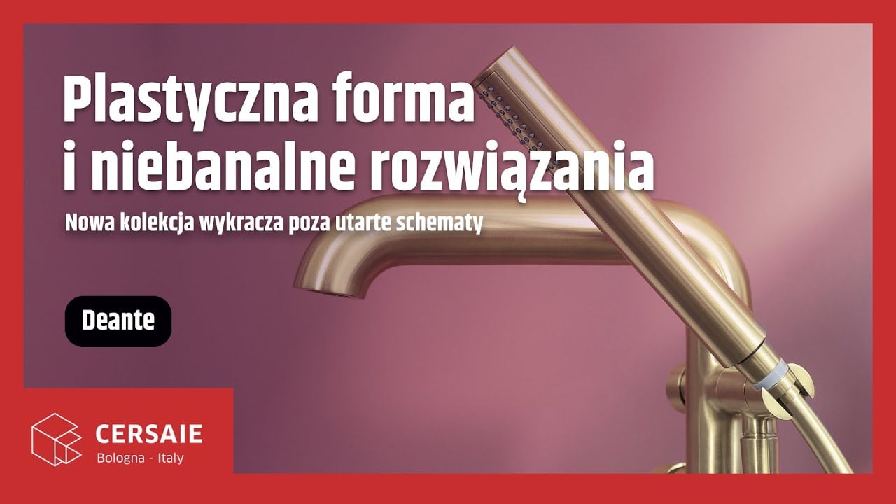 Armatura wykraczająca poza utarte schematy - #cersaie 2023