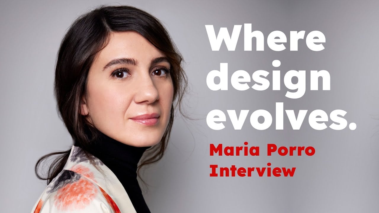 Where design evolves. Maria Porro Interview Salone del Mobile #milano 2024 #design #salonedelmobile