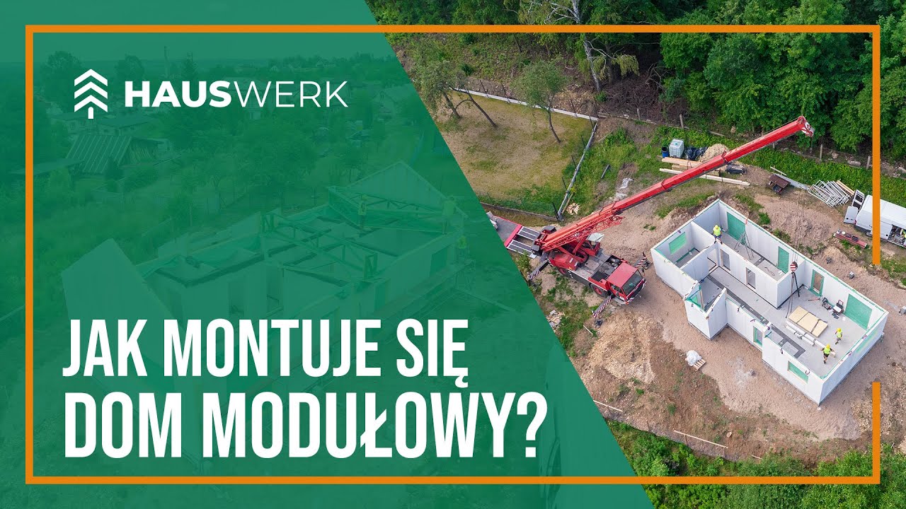 Jak przebiega montaż domu modułowego? Sprawdźcie na przykładzie naszej realizacji w Jaworznie!