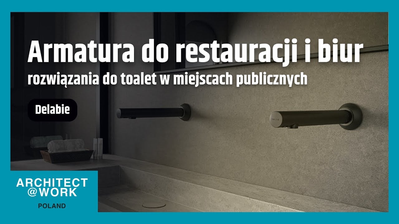 Eleganckie urządzenia sanitarne do gabinetów i restauracji: armatura, która może więcej