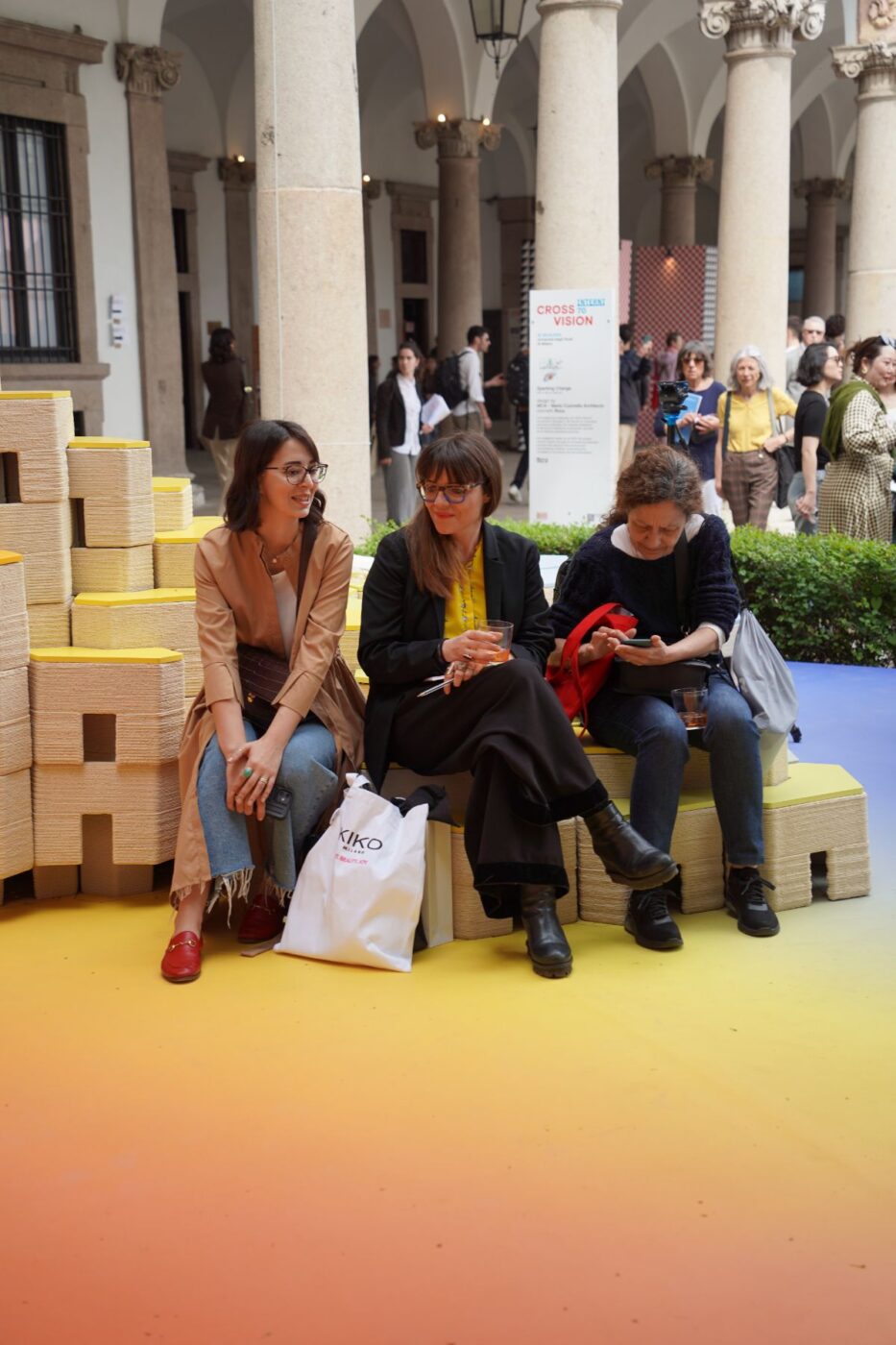 Sparkling Change. Instalacja Mario Cucinella Architects na Milan Design Week 2024 – wideo z wywiadem