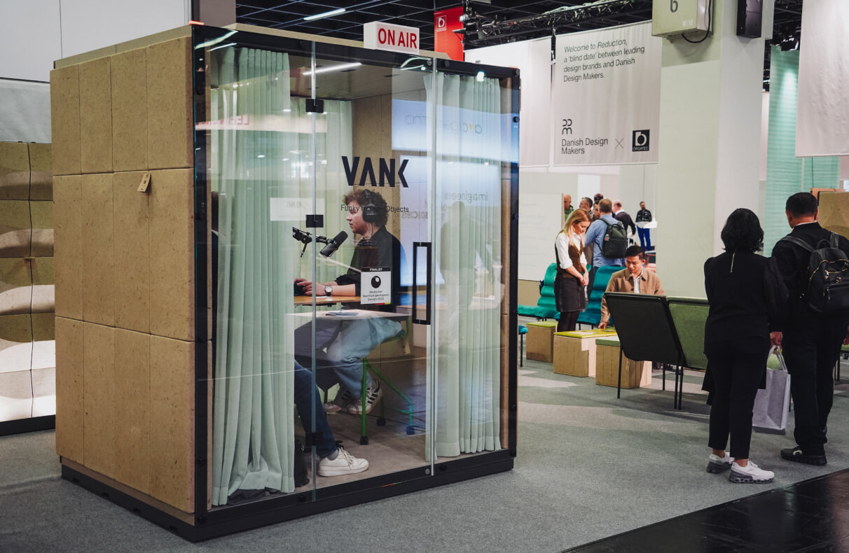 Biodesign. Endless Redesign. Circularity. VANK na ORGATEC i Dutch Design Week 2024!