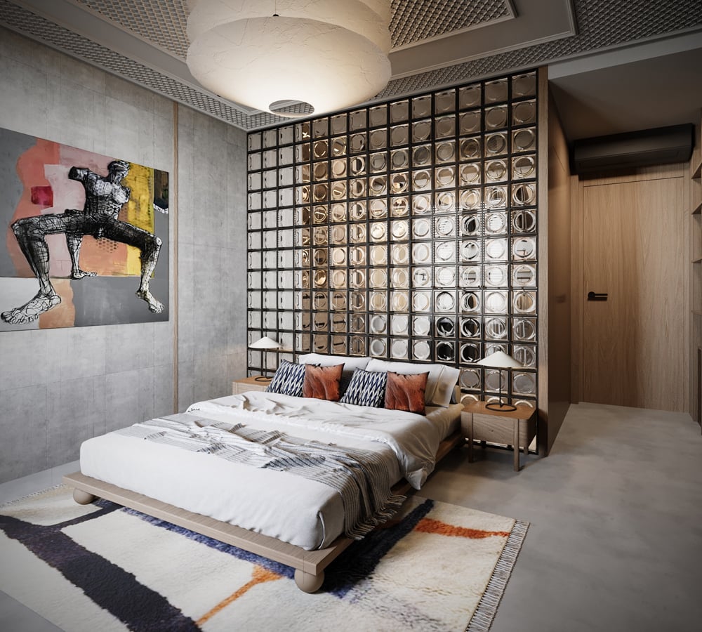 Ekspresyjny kalejdoskop wspomnień. Zjawiskowy apartament w Krakowie 4 Zjawiskowy apartament w Krakowie od Mango Investments