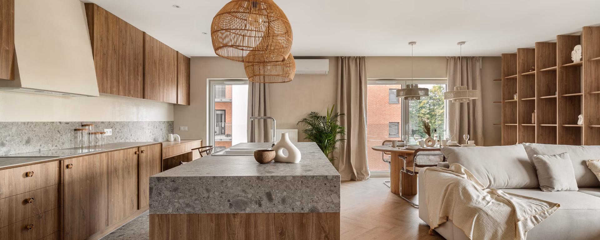 Japandi na Klimeckiego projektu Tomasz Polański polanski.studio