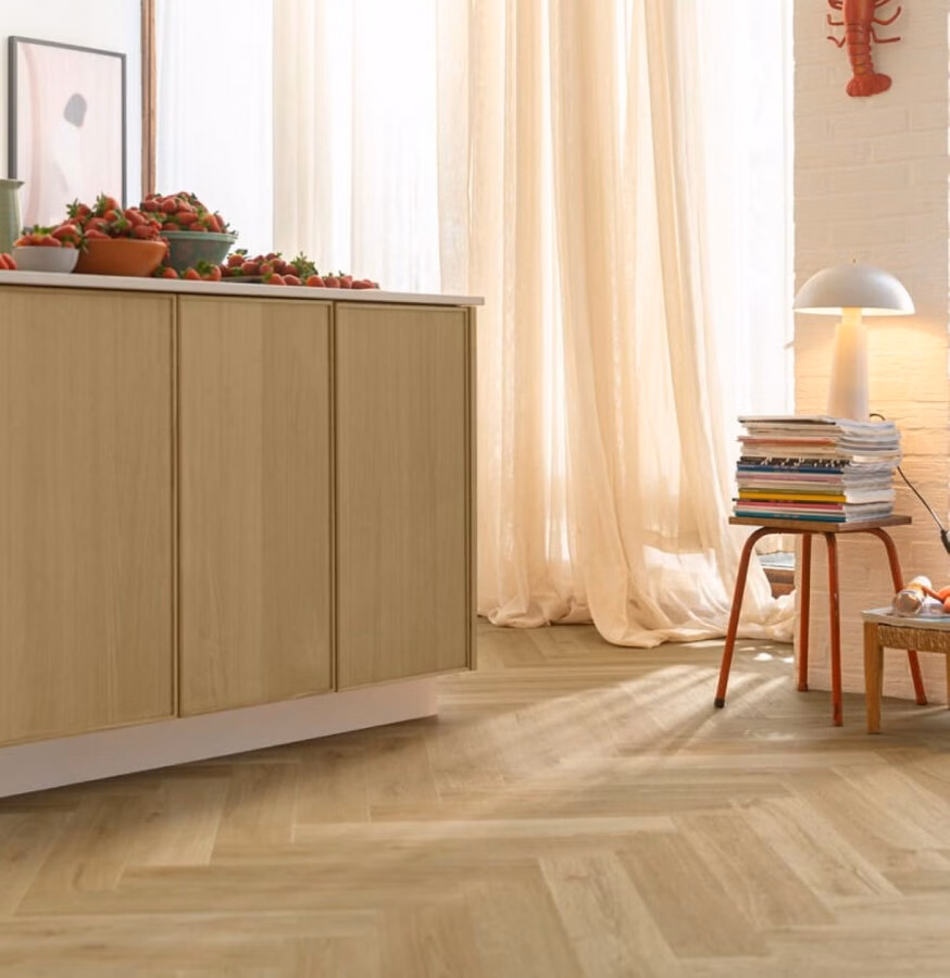 Panele winylowe Ciro - Botaniczny Beż Quick-Step
