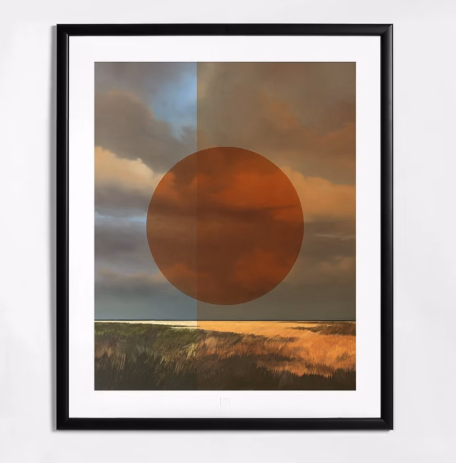 Print artystyczny: ŁUKASZ PATELCZYK, ABSTRACT LANDSCAPE - 100szt.