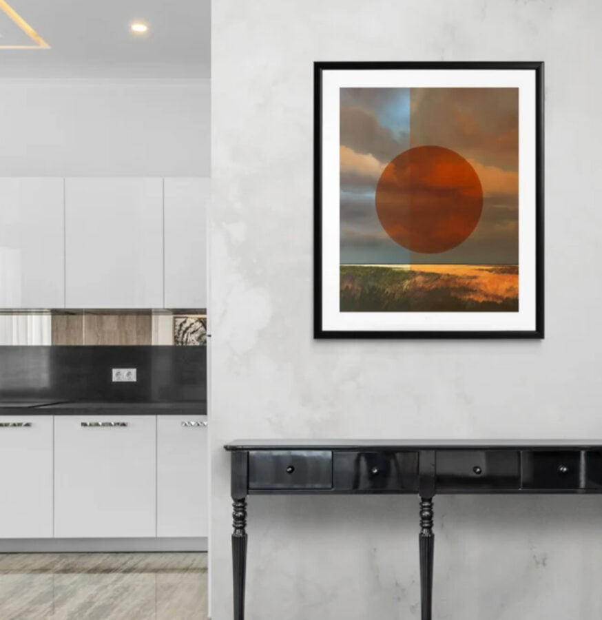 Print artystyczny: ŁUKASZ PATELCZYK, ABSTRACT LANDSCAPE - 100szt.