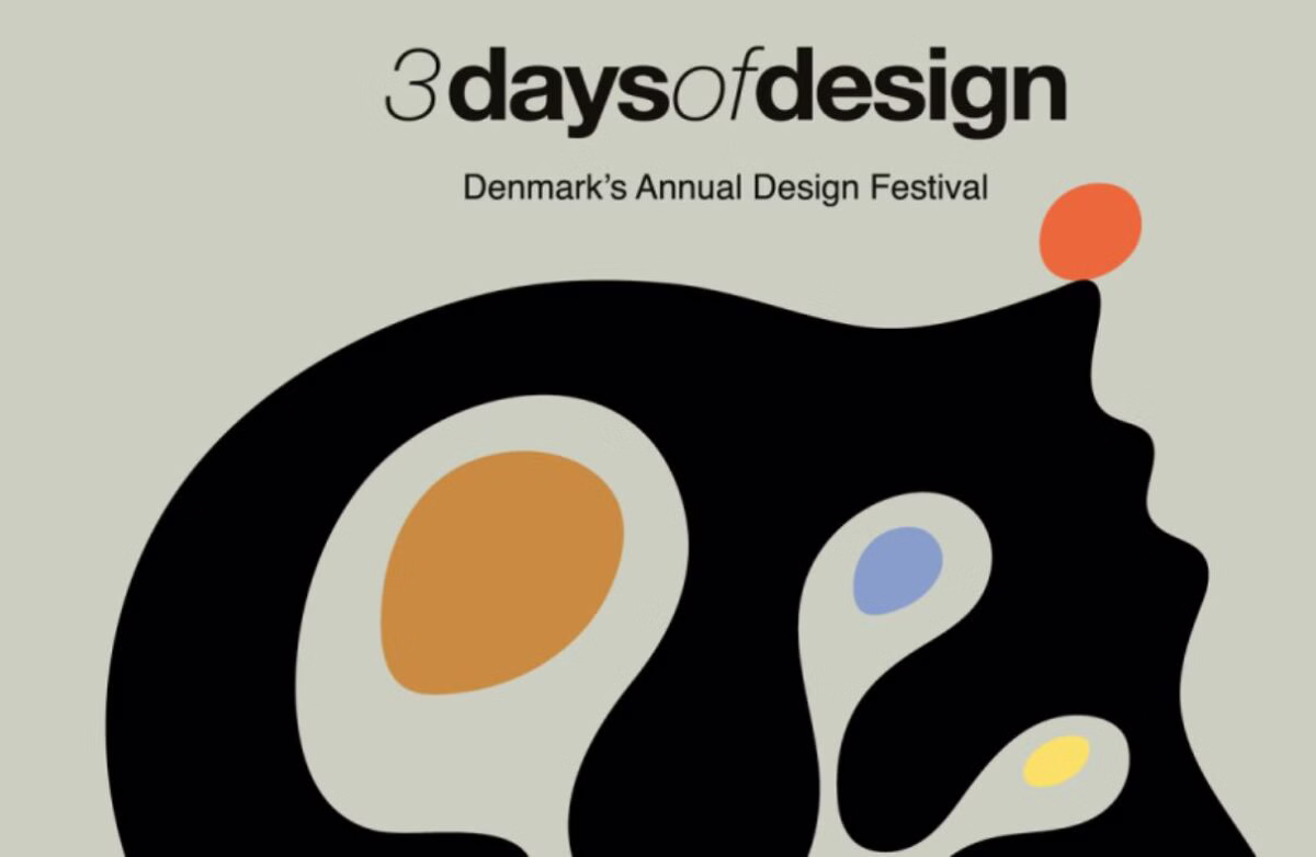 3 days of design 2025 kopenhaga plakat