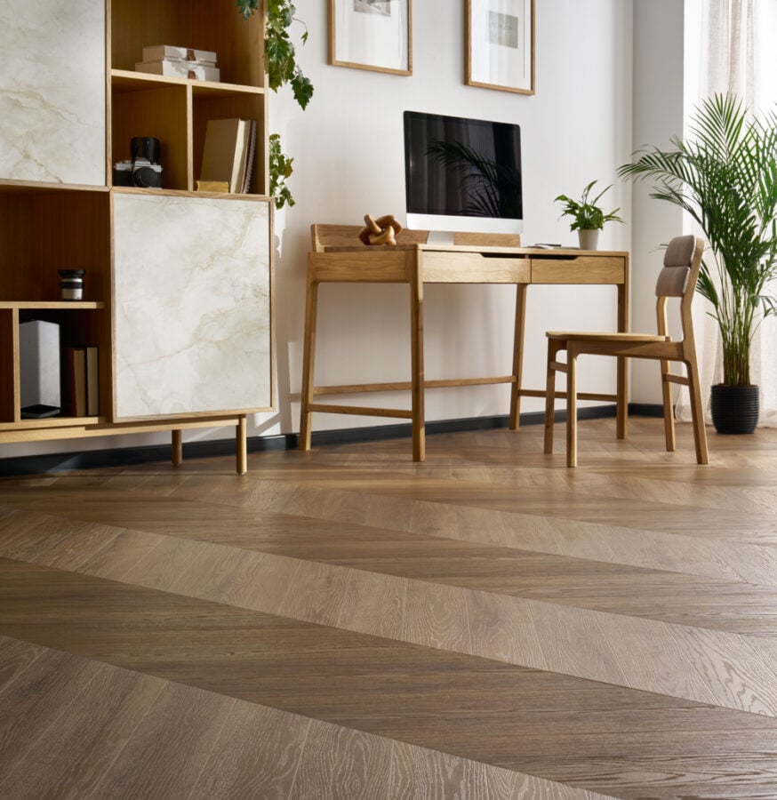 Panele winylowe Amaron Chevron Dąb Rochester