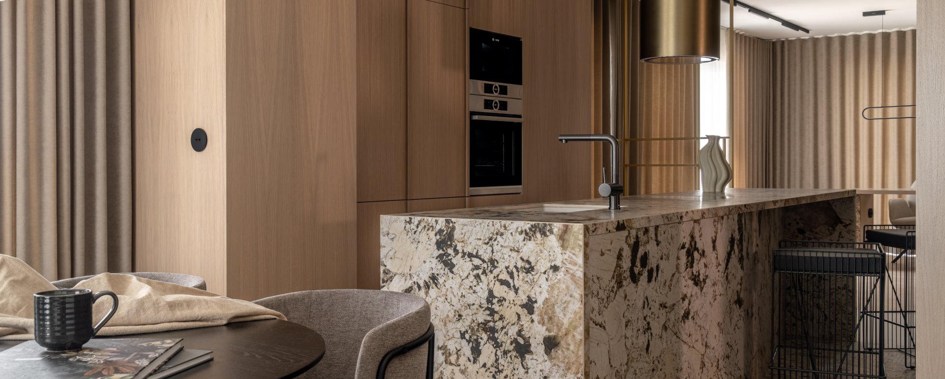 Apartament na Bulwarach Książęcych od LN Architektura i Wnętrza