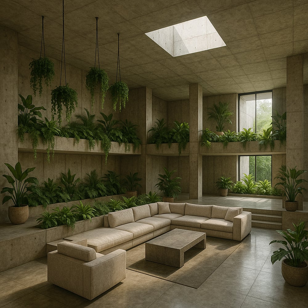 Eco brutalism – jeden z trendów projektowych. Surowy minimalizm w wersji zrównoważonej 4 Eco brutalism – jeden z trendów projektowych. Surowy minimalizm w wersji zrównoważonej