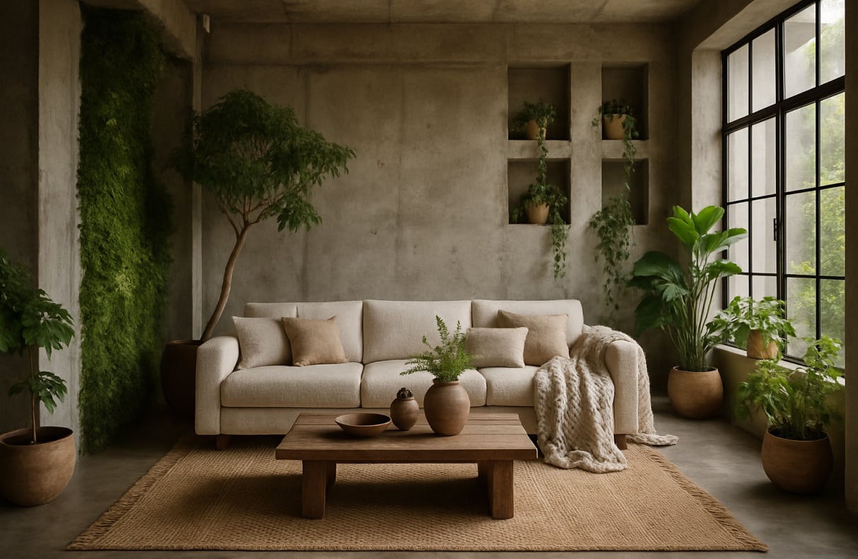 Eco brutalism – jeden z trendów projektowych. Surowy minimalizm w wersji zrównoważonej