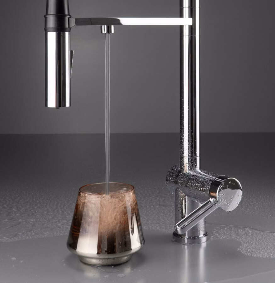 Magnetic - bateria kuchenna z podłączeniem do filtra wody z elastyczną wylewką