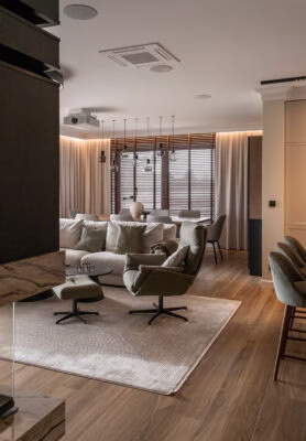 Dom z klimatem: stylowa metamorfoza podmiejskiej willi w Zielonej Górze projektu Katarzyna Fanajło Home Design Decor