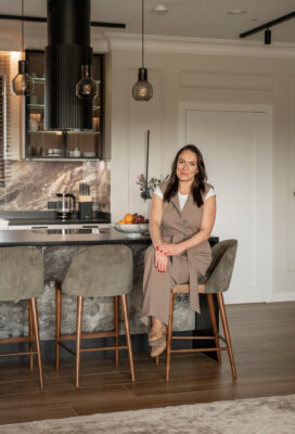 Dom z klimatem: stylowa metamorfoza podmiejskiej willi w Zielonej Górze projektu Katarzyna Fanajło Home Design Decor