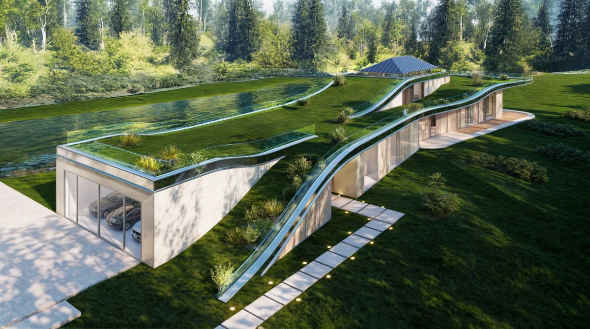 Dom w harmonii z naturą – nowoczesna rezydencja nad rzeką pod Warszawą 3 Dom w harmonii z naturą – nowoczesna rezydencja nad rzeką pod Warszawą