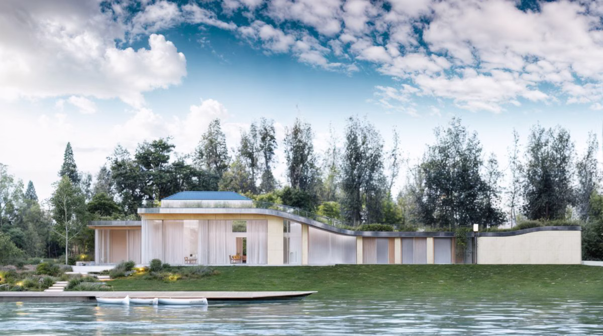 Dom w harmonii z naturą – nowoczesna rezydencja nad rzeką pod Warszawą 4 Dom w harmonii z naturą – nowoczesna rezydencja nad rzeką pod Warszawą