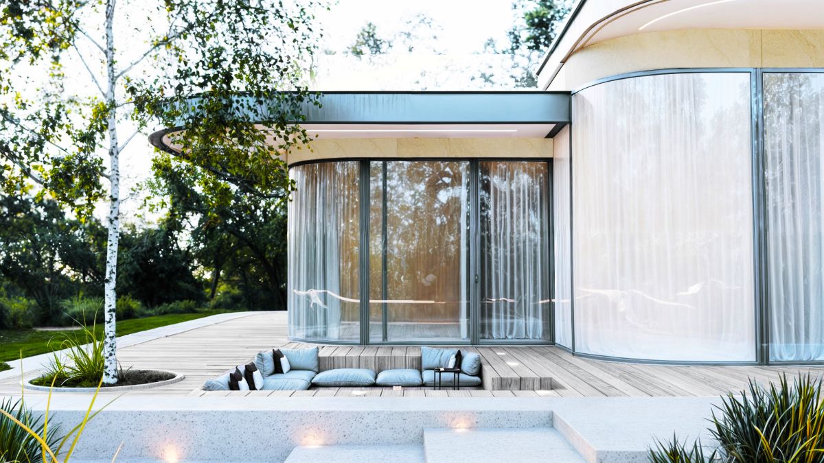 Dom w harmonii z naturą – nowoczesna rezydencja nad rzeką pod Warszawą 5 Dom w harmonii z naturą – nowoczesna rezydencja nad rzeką pod Warszawą