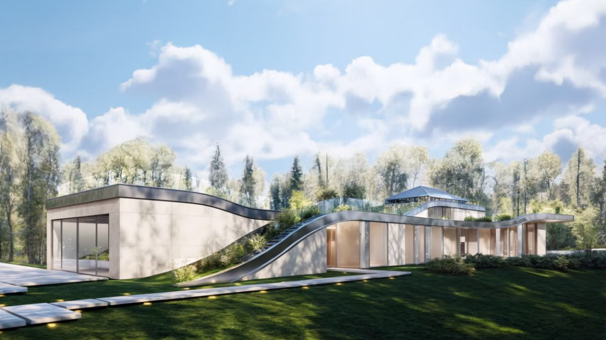 Dom w harmonii z naturą – nowoczesna rezydencja nad rzeką pod Warszawą 6 Dom w harmonii z naturą – nowoczesna rezydencja nad rzeką pod Warszawą