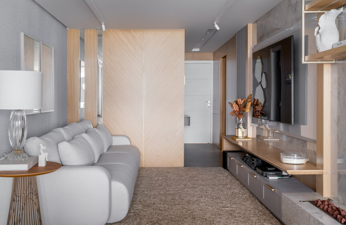 Współczesna architektura i klimat nadmorski. Apartament w Balneário Piçarras
