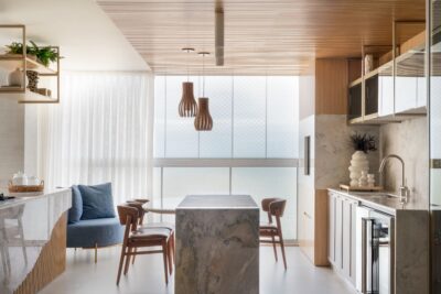 Współczesna architektura i klimat nadmorski. Apartament w Balneário Piçarras