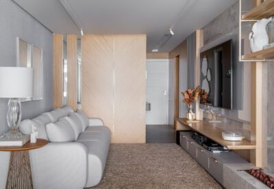 Współczesna architektura i klimat nadmorski. Apartament w Balneário Piçarras