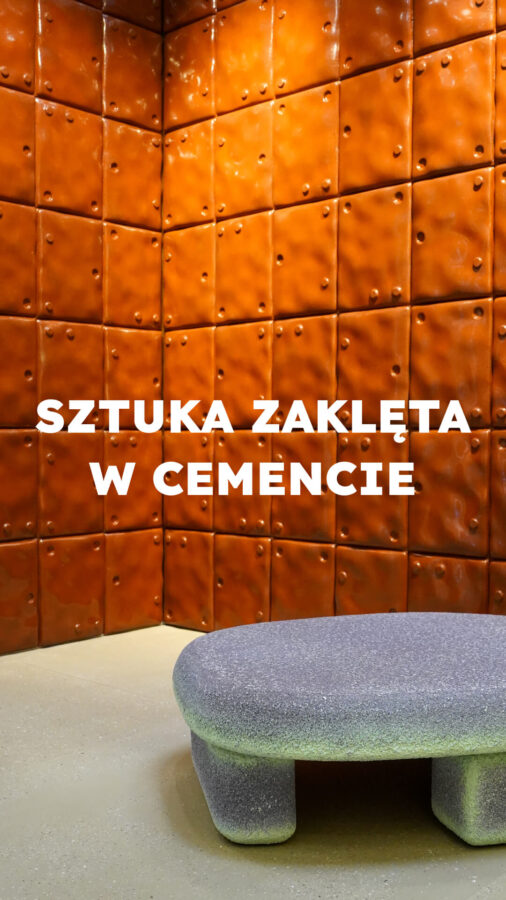 Cimento – udany debiut w Bolonii. Stoisko zaprojektowała Patricia Urquiola