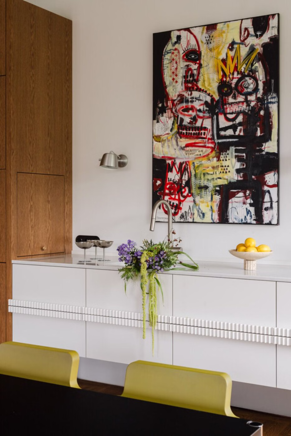 Art-life balance, czyli przestronny apartament na Starym Mokotowie 7 Apartament pełen sztuki, czyli designerski balans na Starym Mokotowie