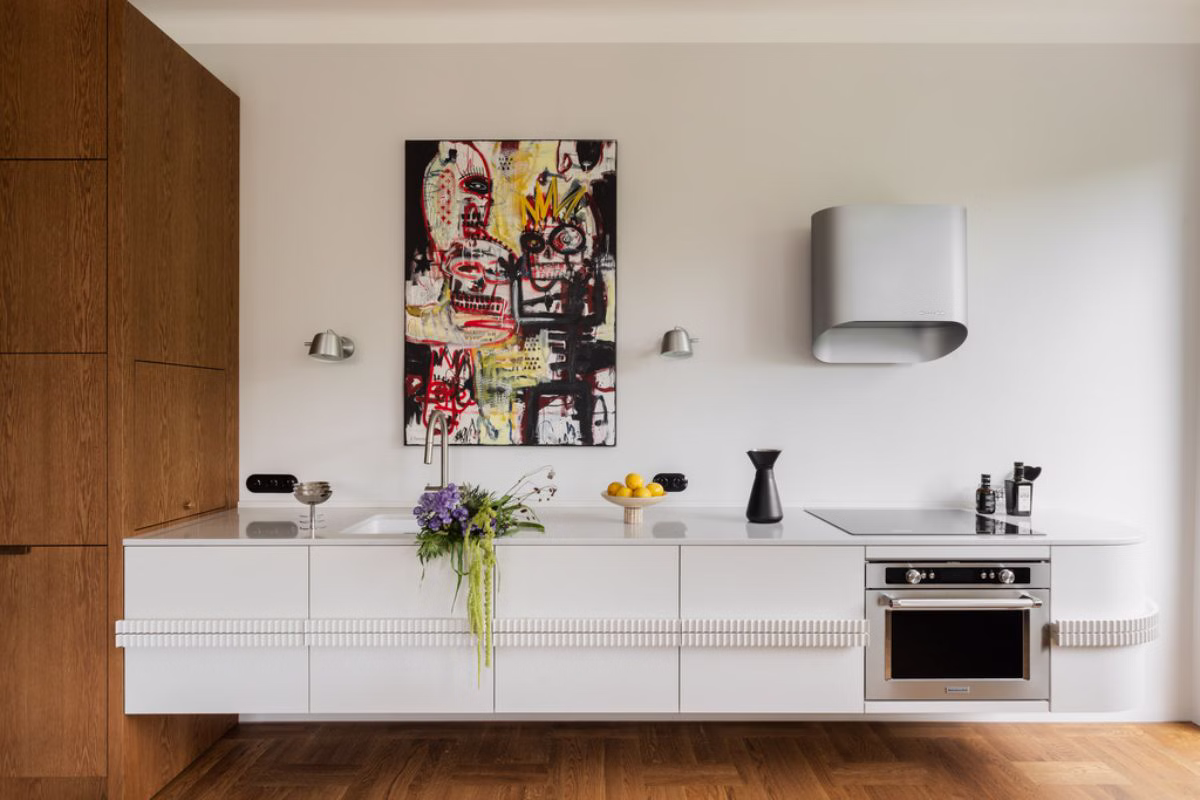 Art-life balance, czyli przestronny apartament na Starym Mokotowie 10 Apartament pełen sztuki, czyli designerski balans na Starym Mokotowie