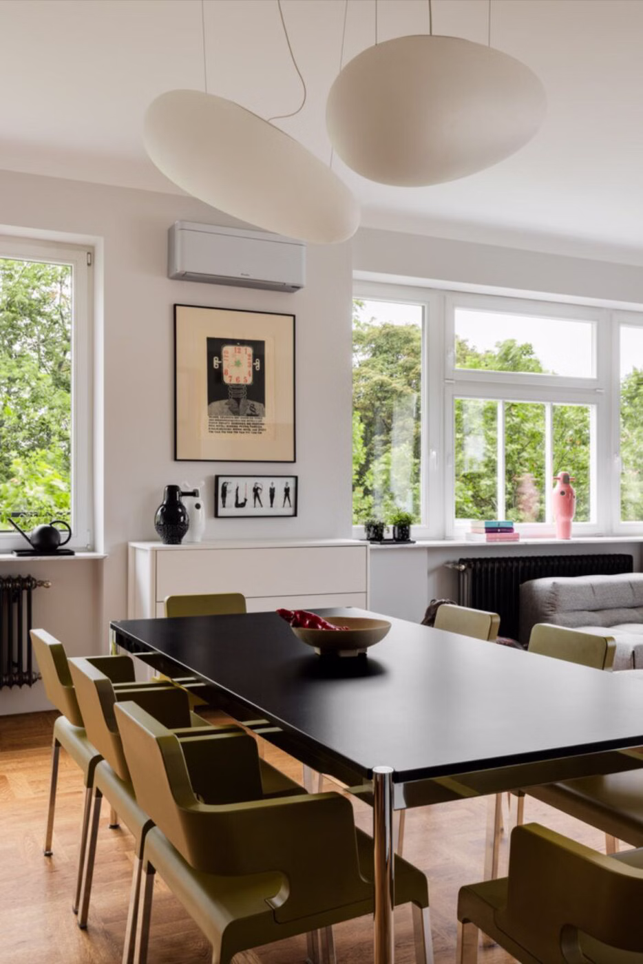 Art-life balance, czyli przestronny apartament na Starym Mokotowie 19 Apartament pełen sztuki, czyli designerski balans na Starym Mokotowie