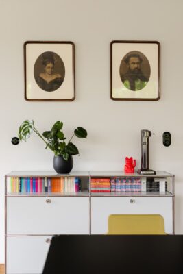 Apartament pełen sztuki, czyli designerski balans na Starym Mokotowie