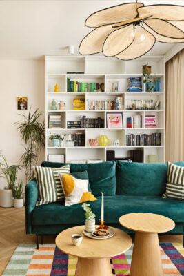 Dom pełen kolorów w Nowej Hucie w Krakowie – jest mięta!