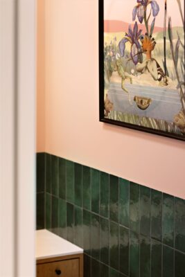 Dom pełen kolorów w Nowej Hucie w Krakowie – jest mięta!