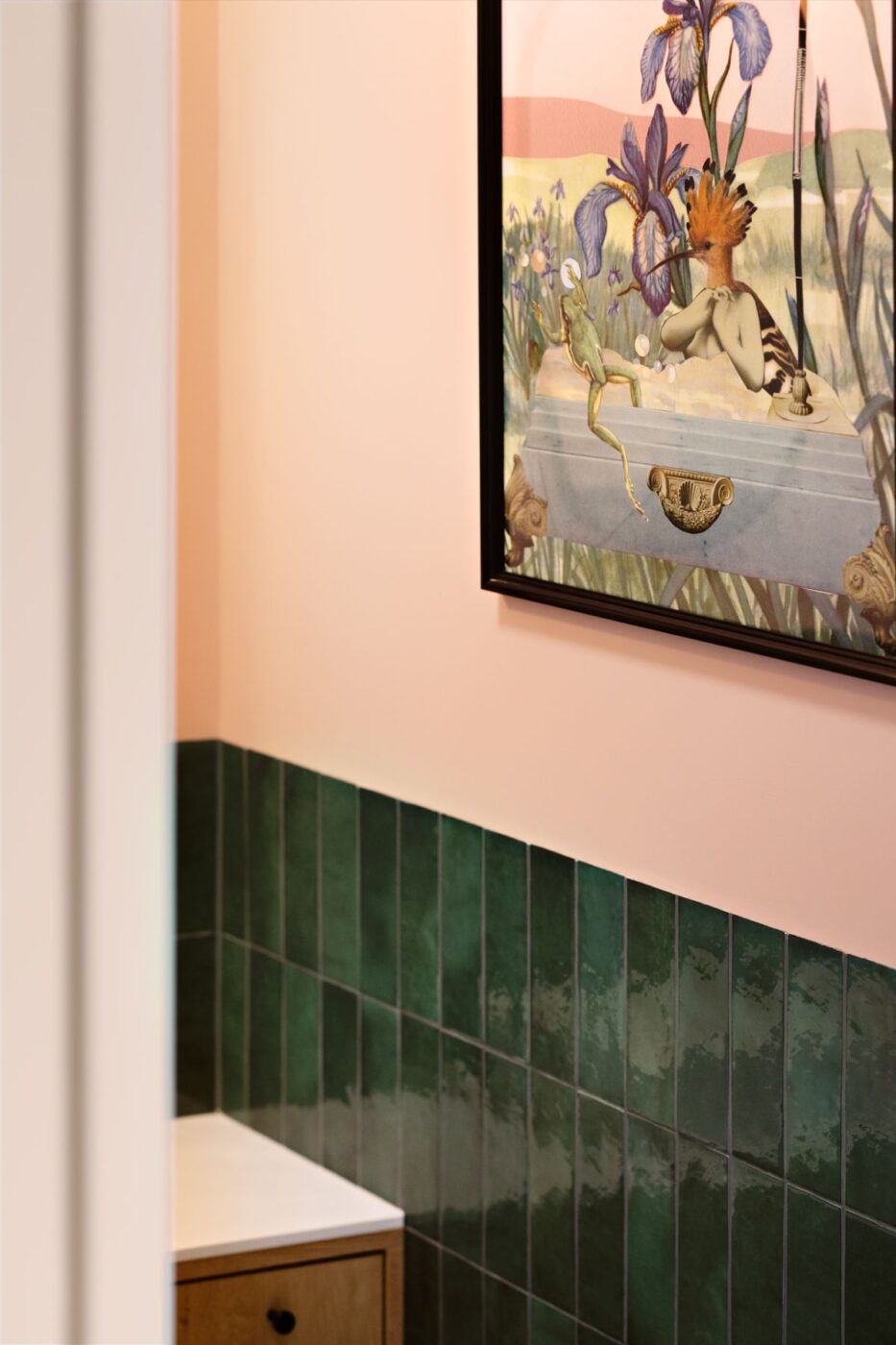 Dom pełen kolorów w Nowej Hucie w Krakowie – jest mięta!