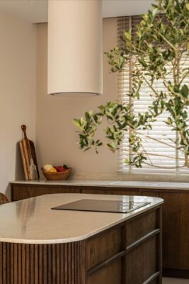 Podmiejski azyl z duszą japandi