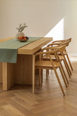 Podmiejski azyl z duszą japandi