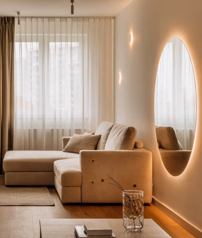 Mieszkanie w budynku z przełomu milenium przeszło transformację, która całkowicie zmieniła jego funkcję, proporcje i charakter