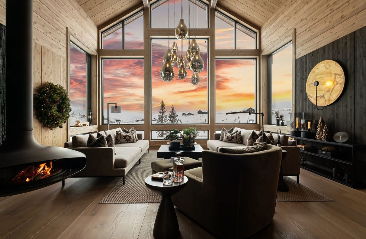 W stronę ciszy. Hytta, w której nowoczesność spotyka norweską tradycję