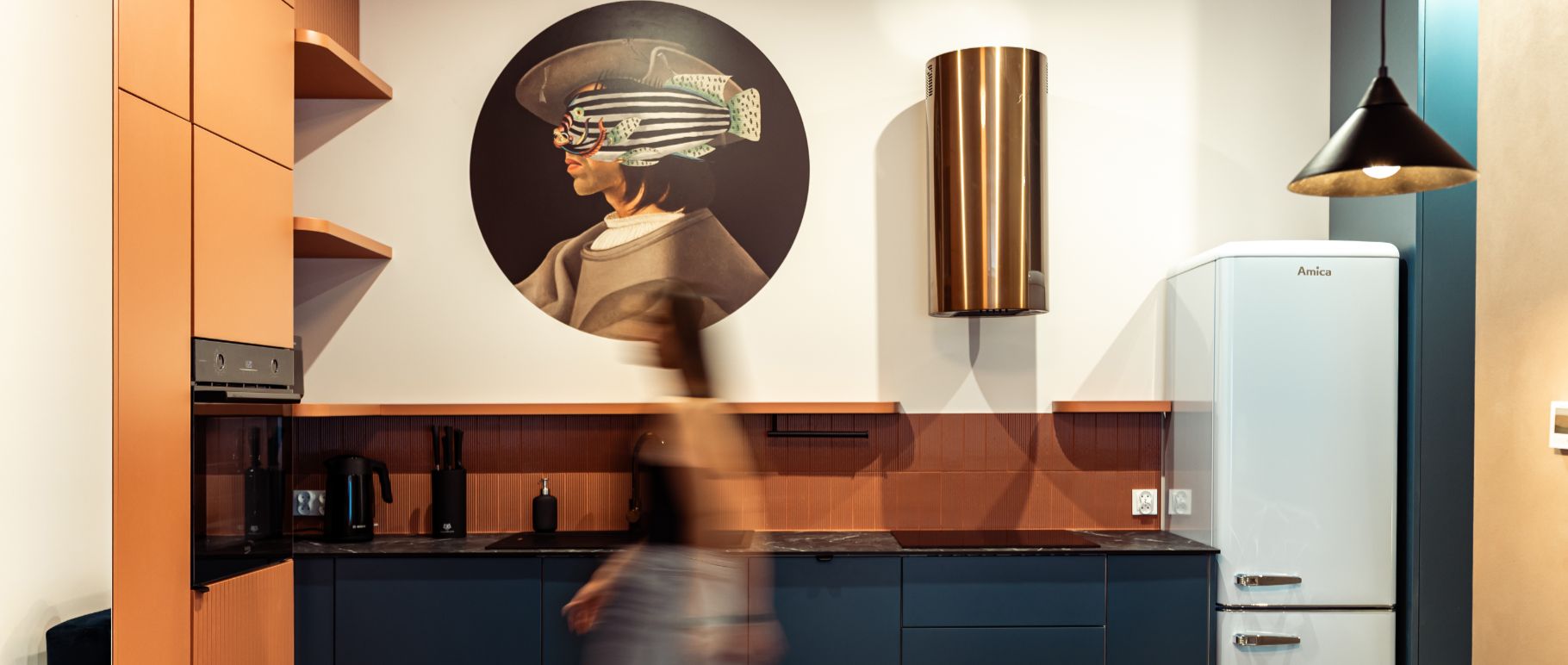 Kubańska energia w sercu Krakowa. Eklektyczne mieszkanie z duszą