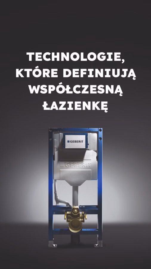 Geberit: technologie, które definiują współczesną łazienkę