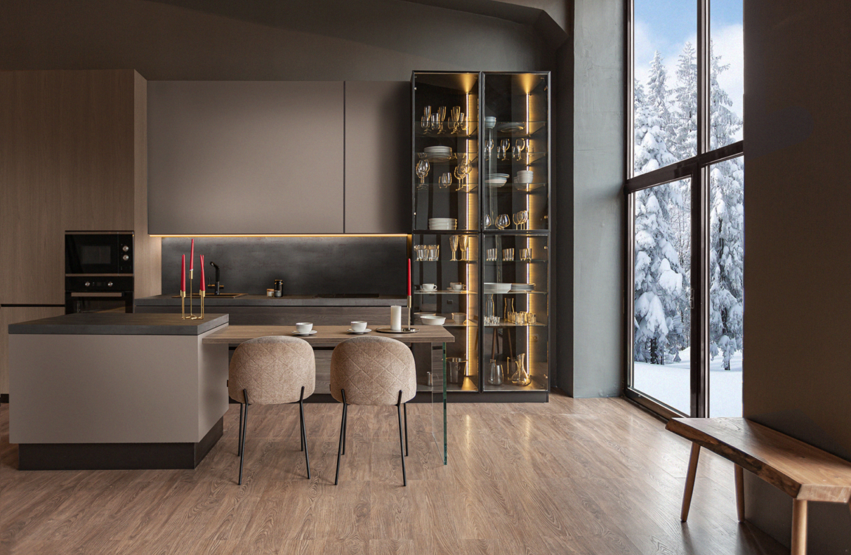 Nastrojowa elegancja we wnętrzach. Moody glamour, czyli ewolucja popularnego stylu w 2026 roku