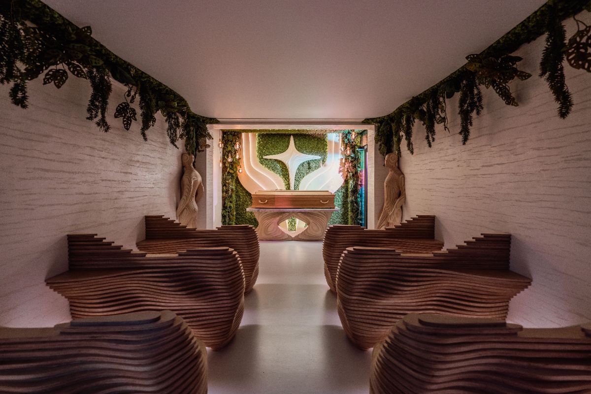 Nowoczesna kaplica pożegnalna w Kraśniku – współczesna opowieść o drodze i przemijaniu 7 Kaplica Pożegnalna w Domu Pogrzebowym Depta, w Kraśniku - współczesna opowieść o drodze i przemijaniu