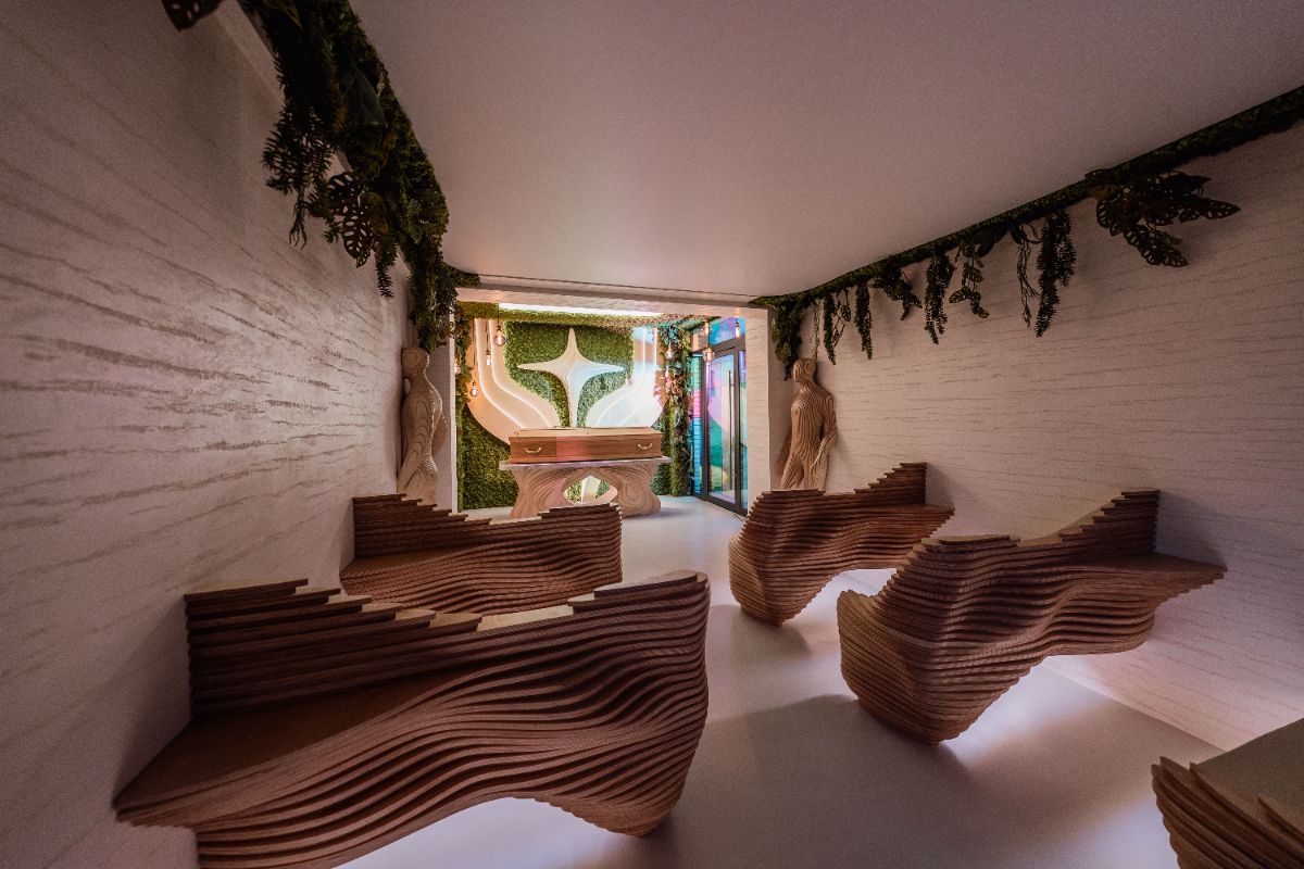 Nowoczesna kaplica pożegnalna w Kraśniku – współczesna opowieść o drodze i przemijaniu 8 Kaplica Pożegnalna w Domu Pogrzebowym Depta, w Kraśniku - współczesna opowieść o drodze i przemijaniu