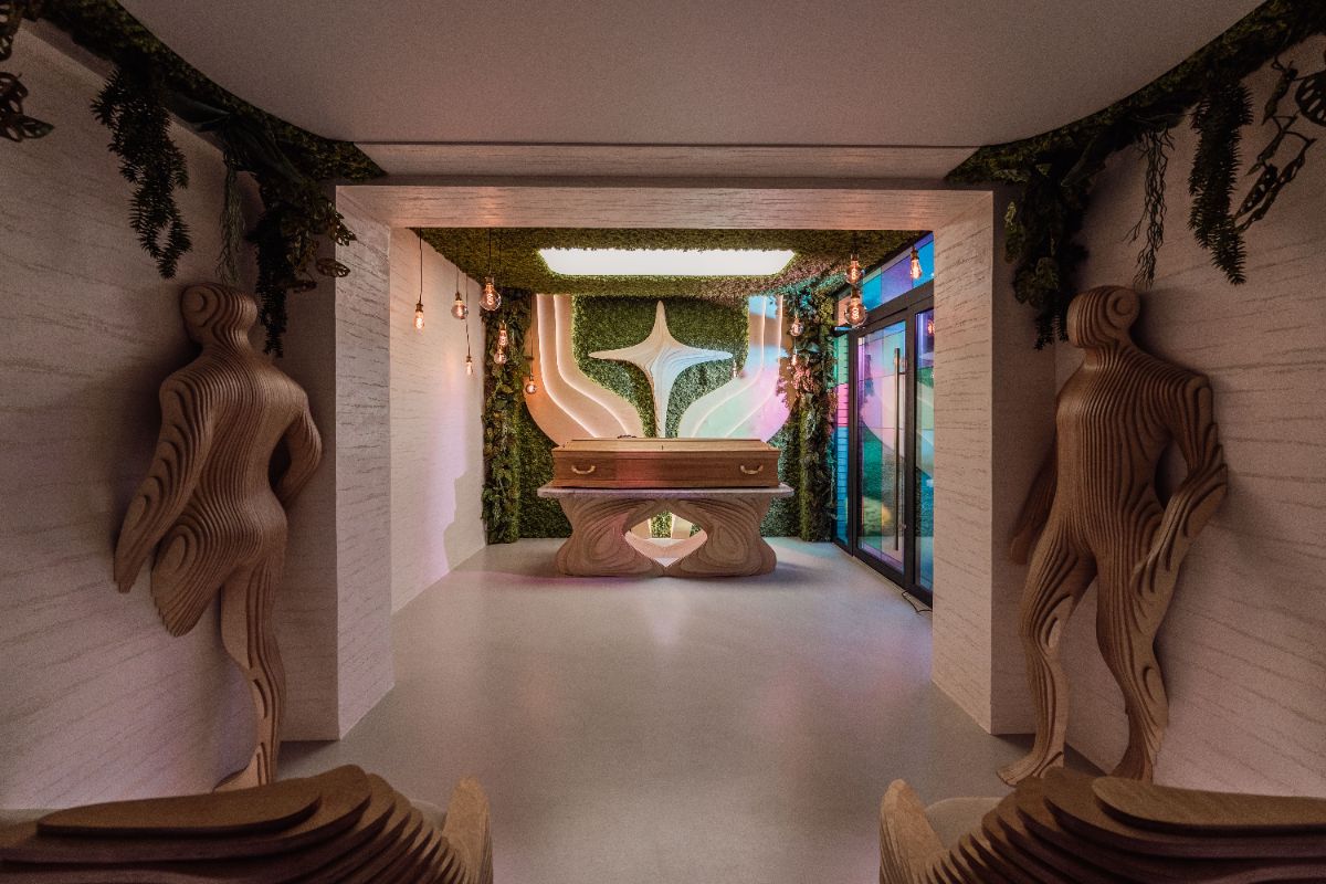 Nowoczesna kaplica pożegnalna w Kraśniku – współczesna opowieść o drodze i przemijaniu 9 Kaplica Pożegnalna w Domu Pogrzebowym Depta, w Kraśniku - współczesna opowieść o drodze i przemijaniu