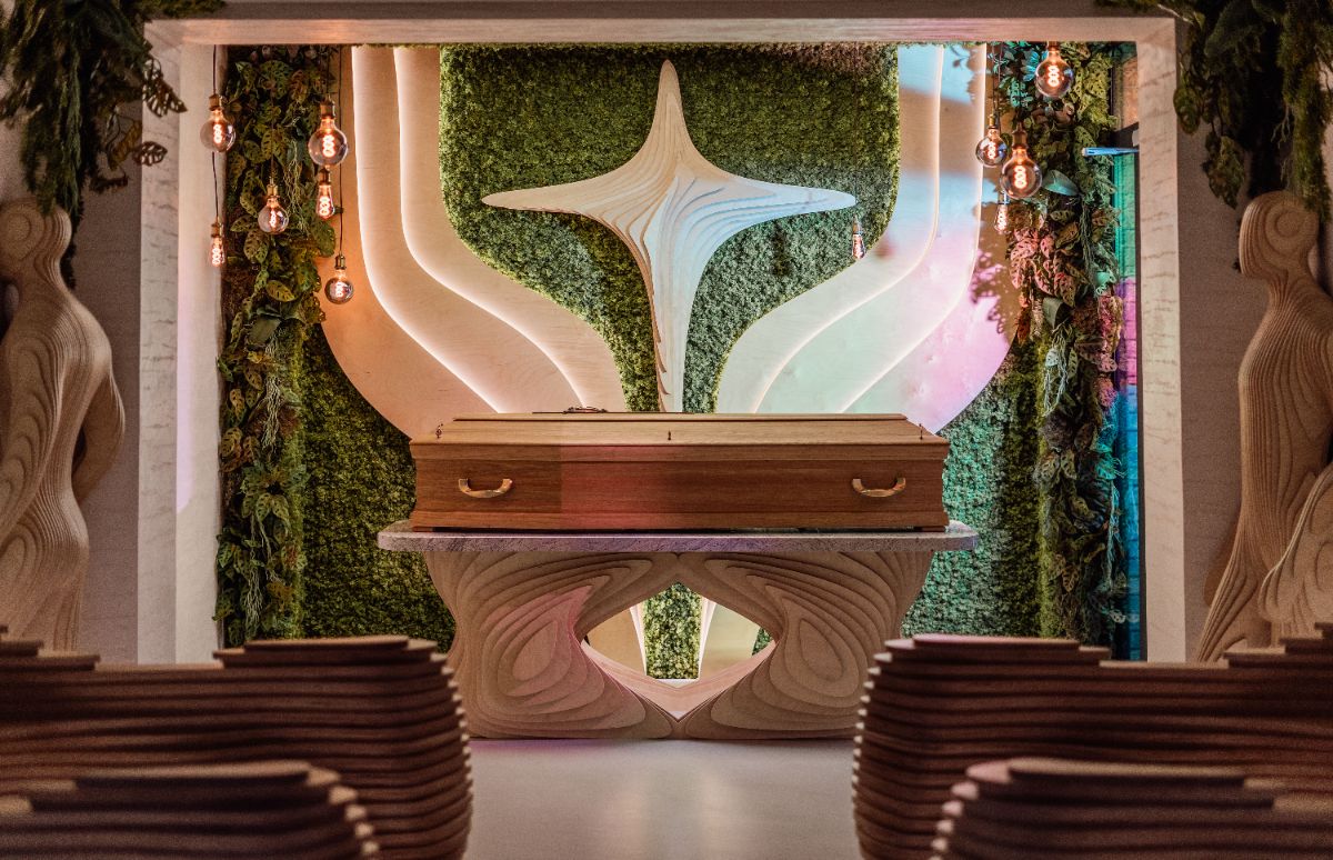 Nowoczesna kaplica pożegnalna w Kraśniku – współczesna opowieść o drodze i przemijaniu 17 Kaplica Pożegnalna w Domu Pogrzebowym Depta, w Kraśniku - współczesna opowieść o drodze i przemijaniu