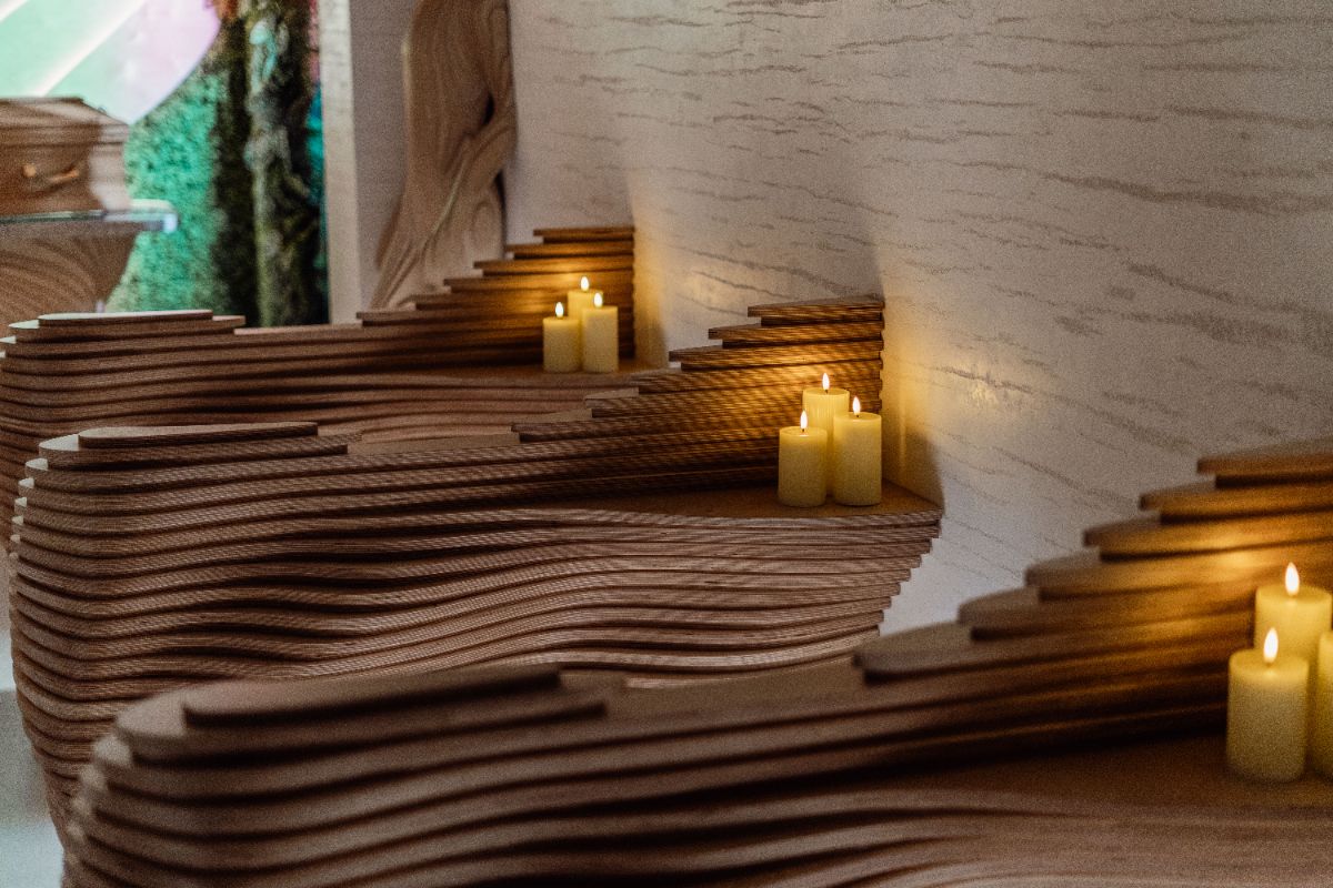 Nowoczesna kaplica pożegnalna w Kraśniku – współczesna opowieść o drodze i przemijaniu 40 Kaplica Pożegnalna w Domu Pogrzebowym Depta, w Kraśniku - współczesna opowieść o drodze i przemijaniu