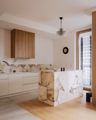 Apartament pełen światła. Znajduje się w znanym budynku na Marymoncie! projektu Magdalena Kanik | Lys Studio