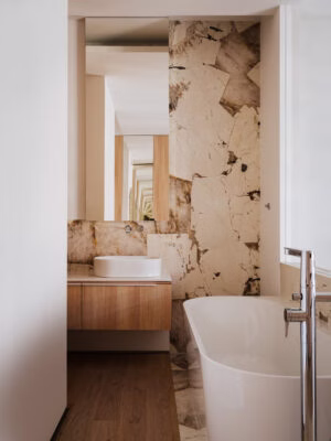 Apartament pełen światła. Znajduje się w znanym budynku na Marymoncie! projektu Magdalena Kanik | Lys Studio