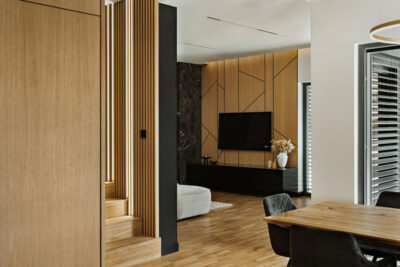 Dialog dwóch estetyk w domu w Katowicach AVO Architekci